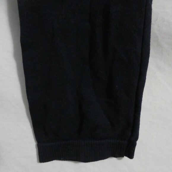 SWS - STREETWEAR SOCIETY | medium | Navy Leggings | Ribbed Waist and Bottom Hems - Picture 15 of 16